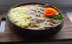 Ciuperci cu smantana