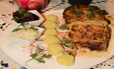 Cotlet in crusta de cocos