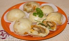 Galuste cu carne pe aburi