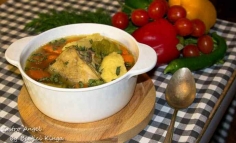 Supă de tacâm cu găluște de gris