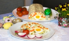 Salată cu legume și maioneză