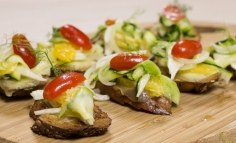 Salată de fenicul cu dovlecei și portocale