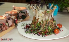 Coroană de costiță de Crăciun