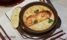 Supă cremă de năut cu ras el hanout