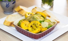 Dovlecel cu miere și parmezan