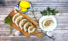 Fleică umplută cu ficat de vită