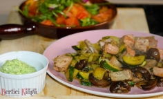 Salată caldă cu ton